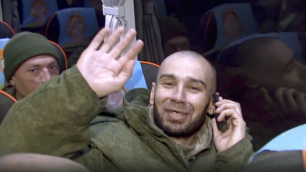 Russia and Ukraine are sending home more than 200 soldiers in a prisoner exchange