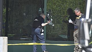 Kentucky eyaletinin Louisville kentinde saldırıya uğrayan banka