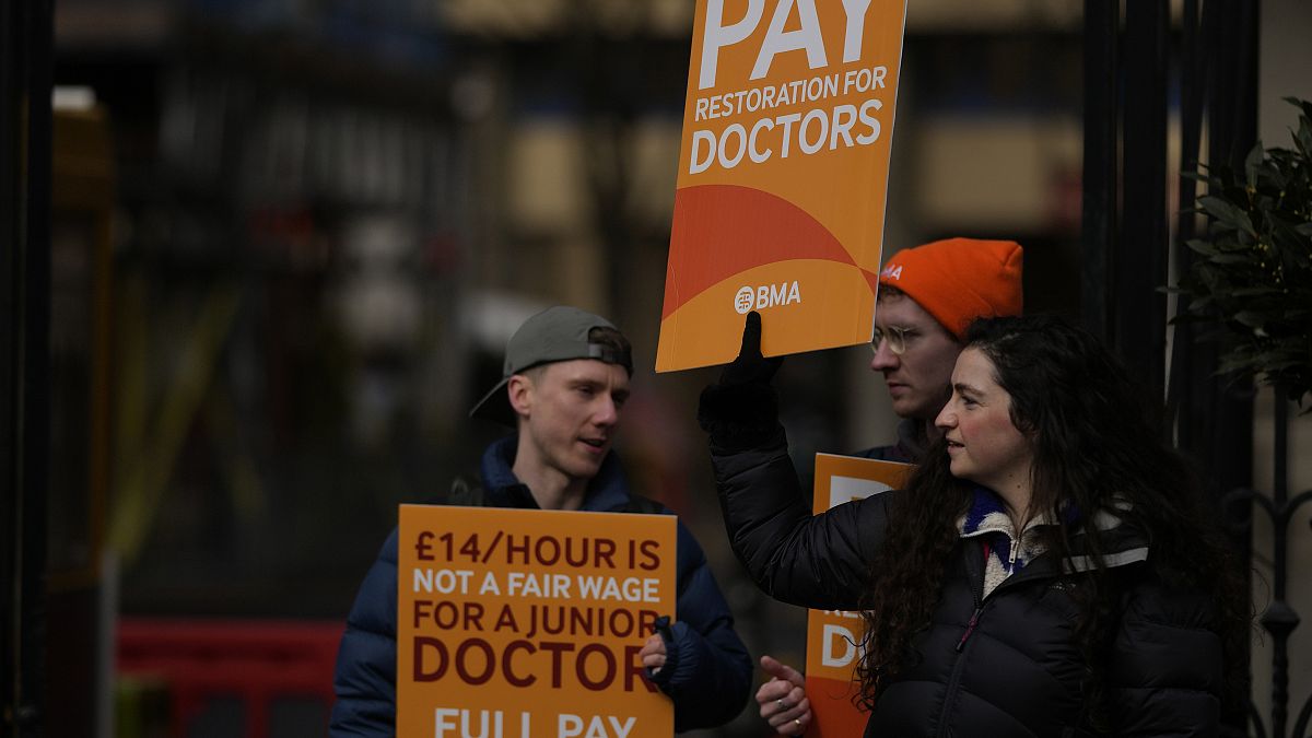 Grève des hospitaliers au Royaume-Uni - 14.03.2023