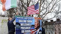 Préparation de la visite de Joe Biden en République d'Irlande
