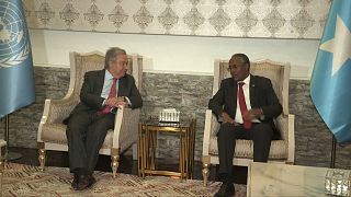 U.N Chief on 'solidarity' visit to Somalia