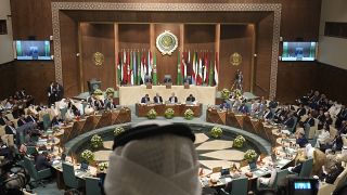 وزراء خارجية جامعة الدول العربية خلال اجتماع سنوي في القاهرة مصر، الثلاثاء 6 سبتمبر 2022.