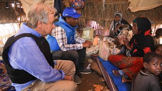 UN chief urges more aid on visit to Somalia's displaced 