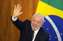 Foto de archivo del presidente brasileño, Lula da Silva