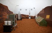 Habitat simula vida em Marte