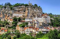 Rocamadour once attracted medieval pilgrims.   -