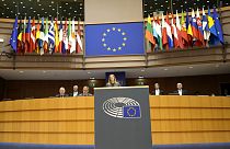 Roberta Metsola, la présidente du Parlement européen