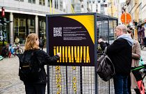 Exposition à Bruxelles pour mettre en avant le mouvement du Ruban jaune