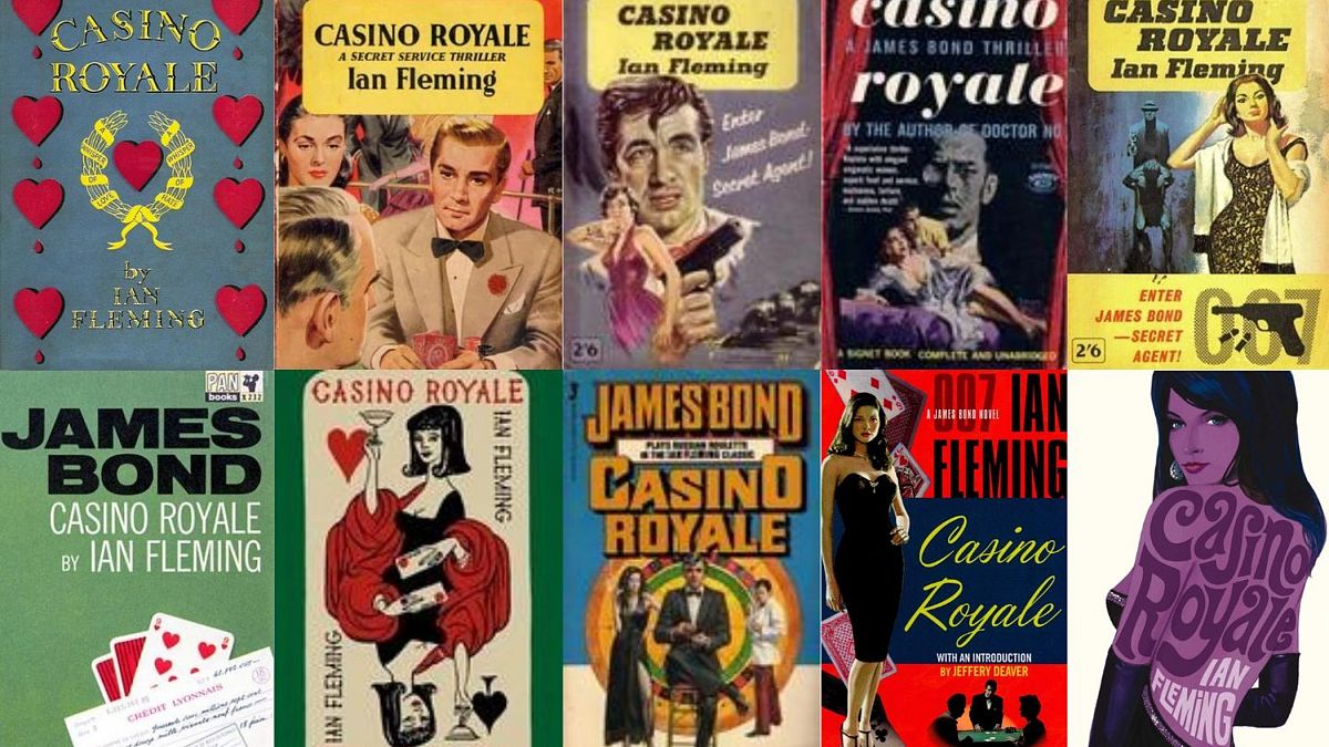 The many covers of 'Casino Royale' - published 70 years ago today