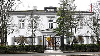 Az orosz nagykövetség épülete a norvég fővárosban