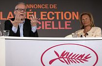 Festival delegate general Thierry Fremaux and president Iris Knobloch
