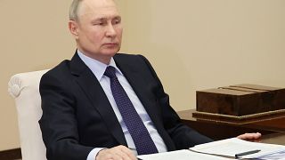 الرئيس الروسي فلاديمير بوتين في موسكو. 2023/014/10