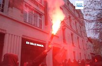 Manifestaciones en Francia, luego del aval a la reforma de las pensiones.