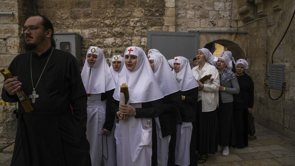 Greek Orthodox Christians celebrate their Easter weekend
