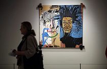 'Dos Cabezas', el doble retrato de Wahrol y Basquiat, pintado por este último 