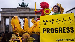 متظاهرة مؤيدة لإغلاق مفاعلات الطاقة النووية في ألمانيا