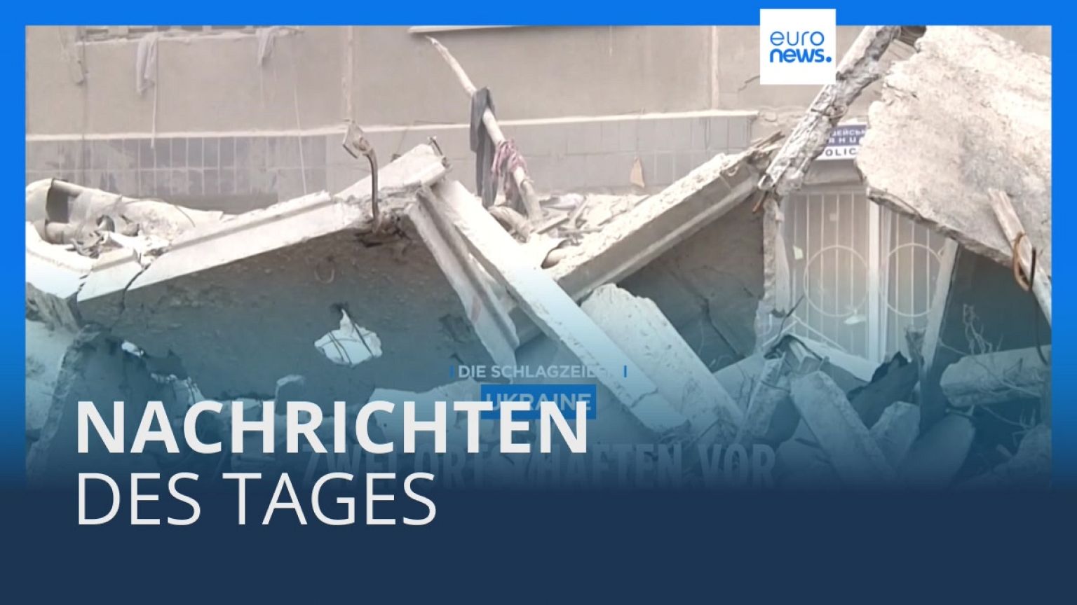 Nachrichten des Tages | 16. April - Mittagsausgabe
