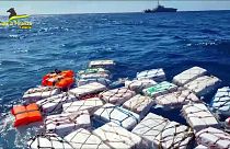 Apreensão recorde de cocaína ao largo da Sicília