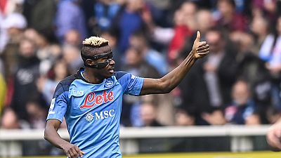 Champions League: Napoli to rely on Nigeria's Osimhen in Milan decider