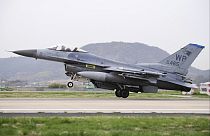 Bir Amerikan F-16'sı (arşiv)