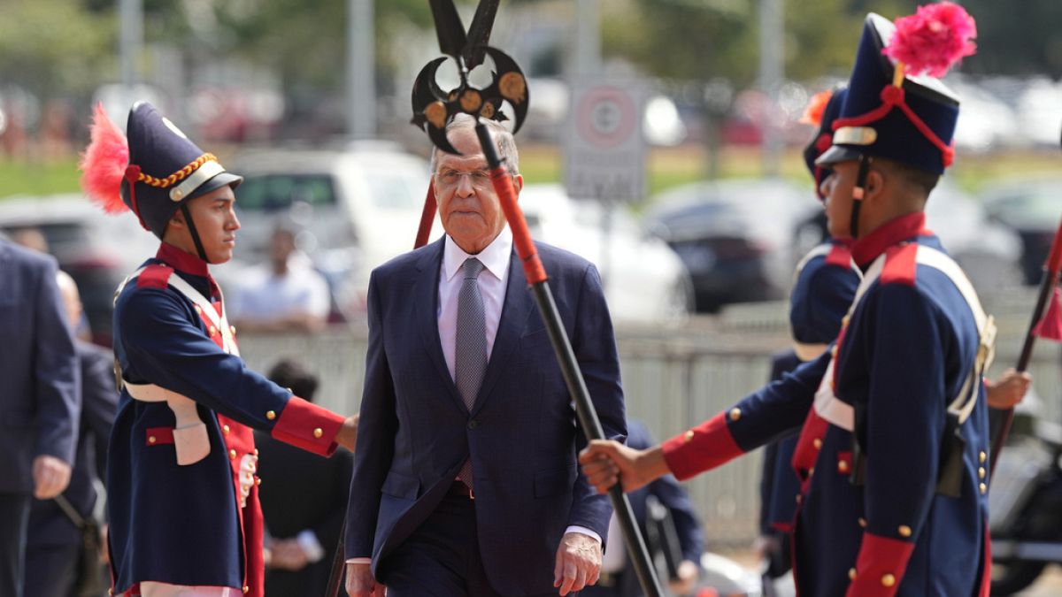 Rusya Dışişleri Bakanı Sergey Lavrov, Brezilya'da temaslarda bulundu