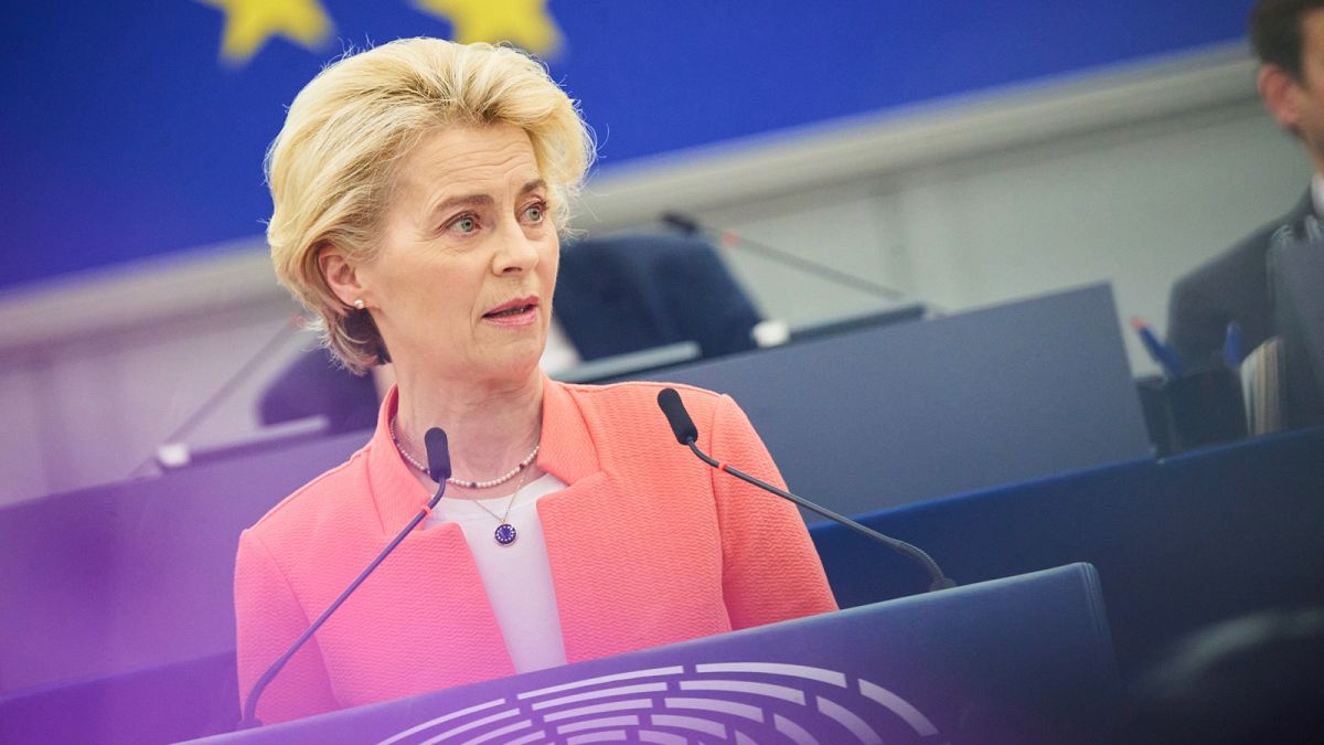 Ursula von der Leyen urged EU countries to come up with a new strategy on China, "one that we can all rally around."