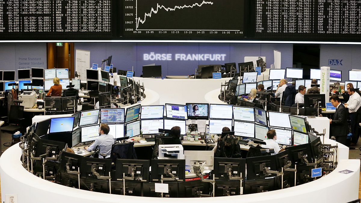 مؤشر الأسهم الألمانية (DAX) في بورصة الأسهم في فرانكفورت