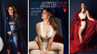 Fransız Bakan Marlene Schiappa'nın yer aldığı tartışmalı Playboy kapağı