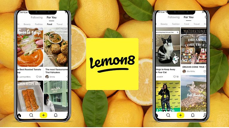 Tiktok's new sister app, Lemon8 Tiktok's new sister app, Lemon8