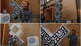 Amsterdam’s Iconic 3X Symbol Transformed by Mr Doodle.
