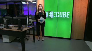 В студии Euronews / The Cube
