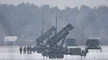 Nella foto missili Patriot acquistati dagli Stati Uniti l'anno scorso - Varsavia, 6 febbraio 2023