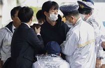 ریوجی کیمورا، فرد مظنون به پرتاب بمب دودزا به سوی نخست وزیر ژاپن