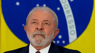 Le président brésilien Luiz Inacio Lula da Silva lors d'une réunion au Palais du Planalto à Brasilia, Brésil.