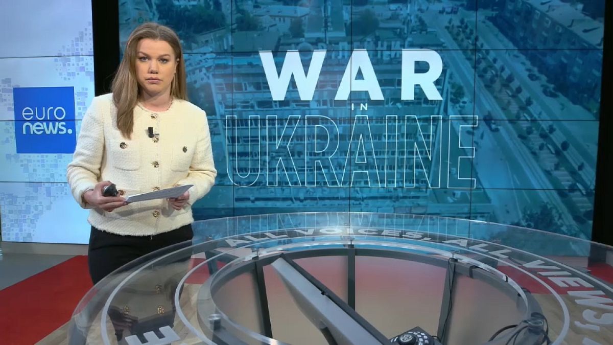 La periodista de Euronews Sacha Vakulina informa sobre los últimos acontecimientos en la guerra de Ucrania