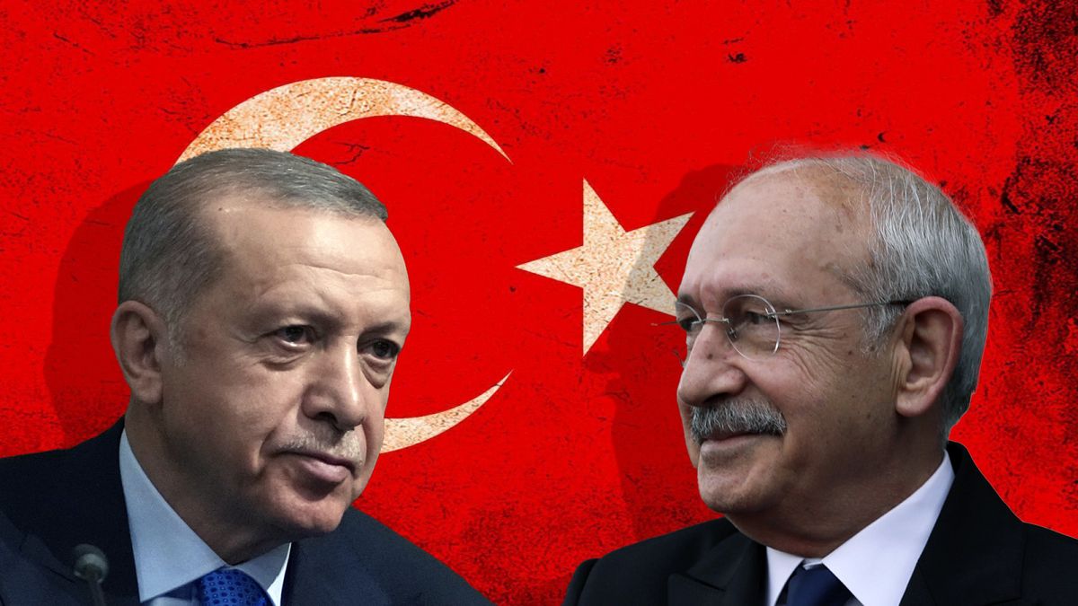 Recep Tayyip Erdoğan és Kemal Kılıçdaroğlu