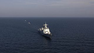 سفن حربية في الخليج