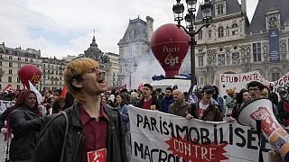 Proteste a Parigi. (20.4.2023)