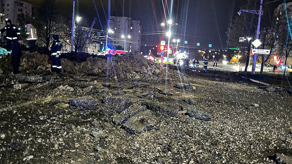Russie : forte explosion à Belgorod après une perte de munition d'un bombardier