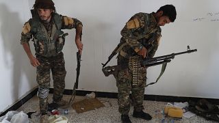 Kurd katonák Szíriában