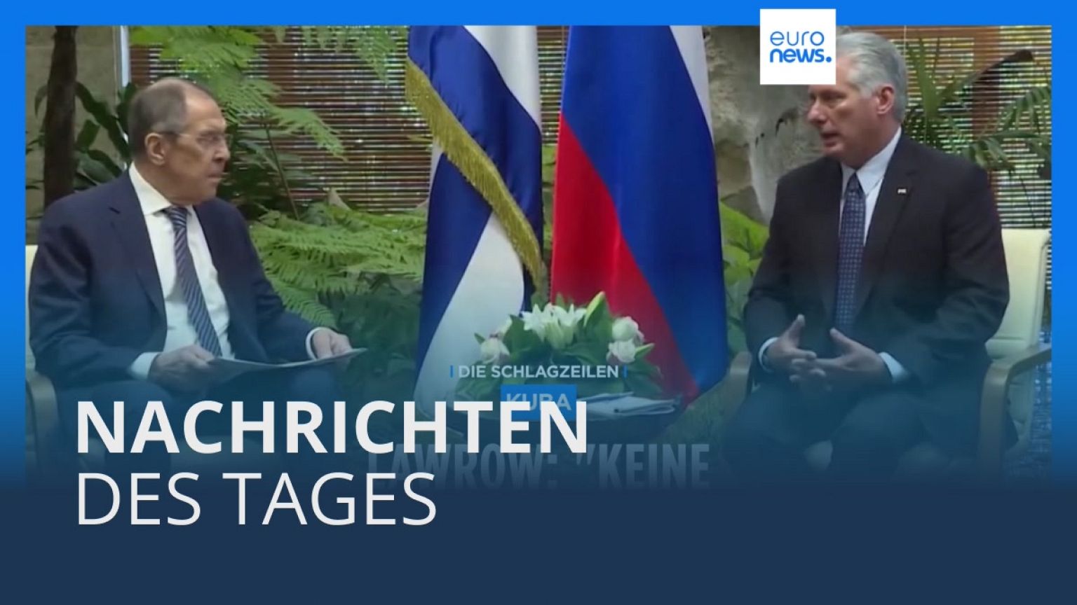 Nachrichten des Tages | 21. April - Mittagsausgabe
