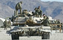 ABD ordusuna ait bir Abrams tankı