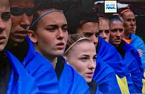 La squadra di calcio femminile di Mariupol