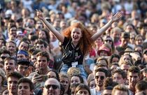 Público entusiasmado en el festival de Paleo, en Suiza, en 2017.