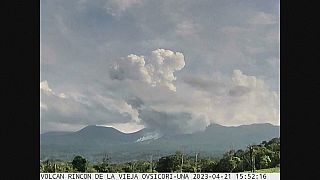 البركان في كوستاريكا