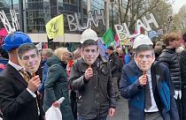 Climate change protestors in London, April 21 2023