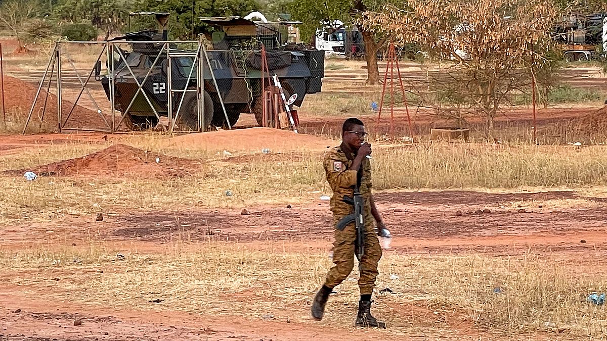 Soldado do Burkina Faso em 2021