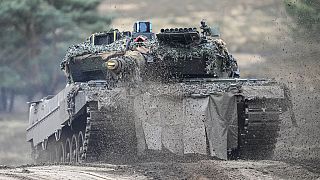 Ukrayna'ya gönderilen Leopard 2 tankı