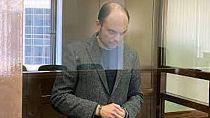 Владимир Кара-Мурза во время оглашения приговора. Москва, Россия. 17 апреля 2023