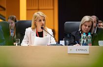 Η Πρόεδρος της βουλής της Κύπρου Αννίτα Δημητρίου στην διάσκεψη της Πράγας
